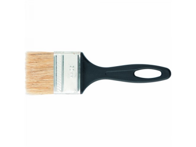 Кисть флейцевая 70*6, пластиковая ручка, стандарт СИБРТЕХ