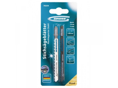 Набор полотен для электролобзика по дереву, 2шт. 78254 GROSS