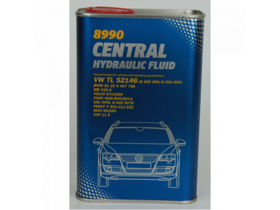 MANNOL 8990 Central Hydraulic Fluid 1Lmetal