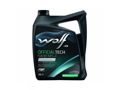Моторное масло WOLF OFFICIALTECH 5W30 MS-F 4L
