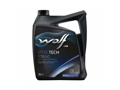 Моторное масло WOLF VITALTECH 10W40 5L