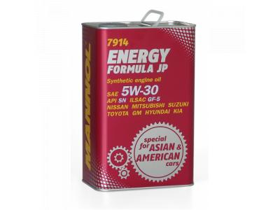 MANNOL Energy Formula JP 5W-30 4L metal