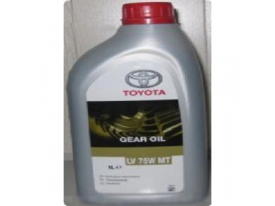 TOYOTA 75W GEAR OIL LV GL-4 (1л) трансм. масло для МКПП
