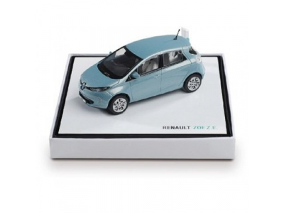 Модель автомобиля Renault Zoe Z.E. 1/43 Blue, артикул 7711573705 от Renault Модель автомобиля Renault Zoe Z.E. 1/43 Blue, артикул 7711573705
