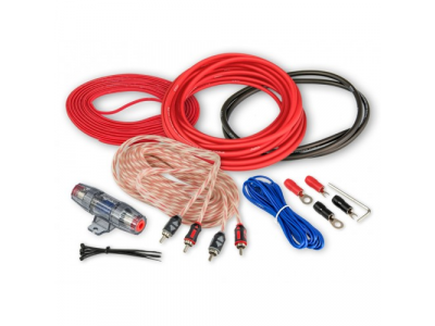 Комплект кабелей для подключения 2-канального усилителя, 10 AWG Aura AMP-2210